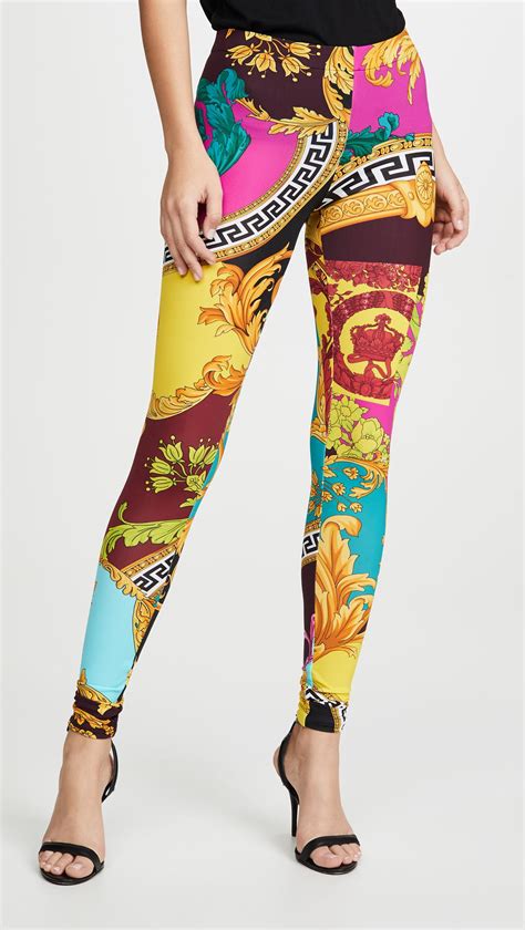 women versace leggings